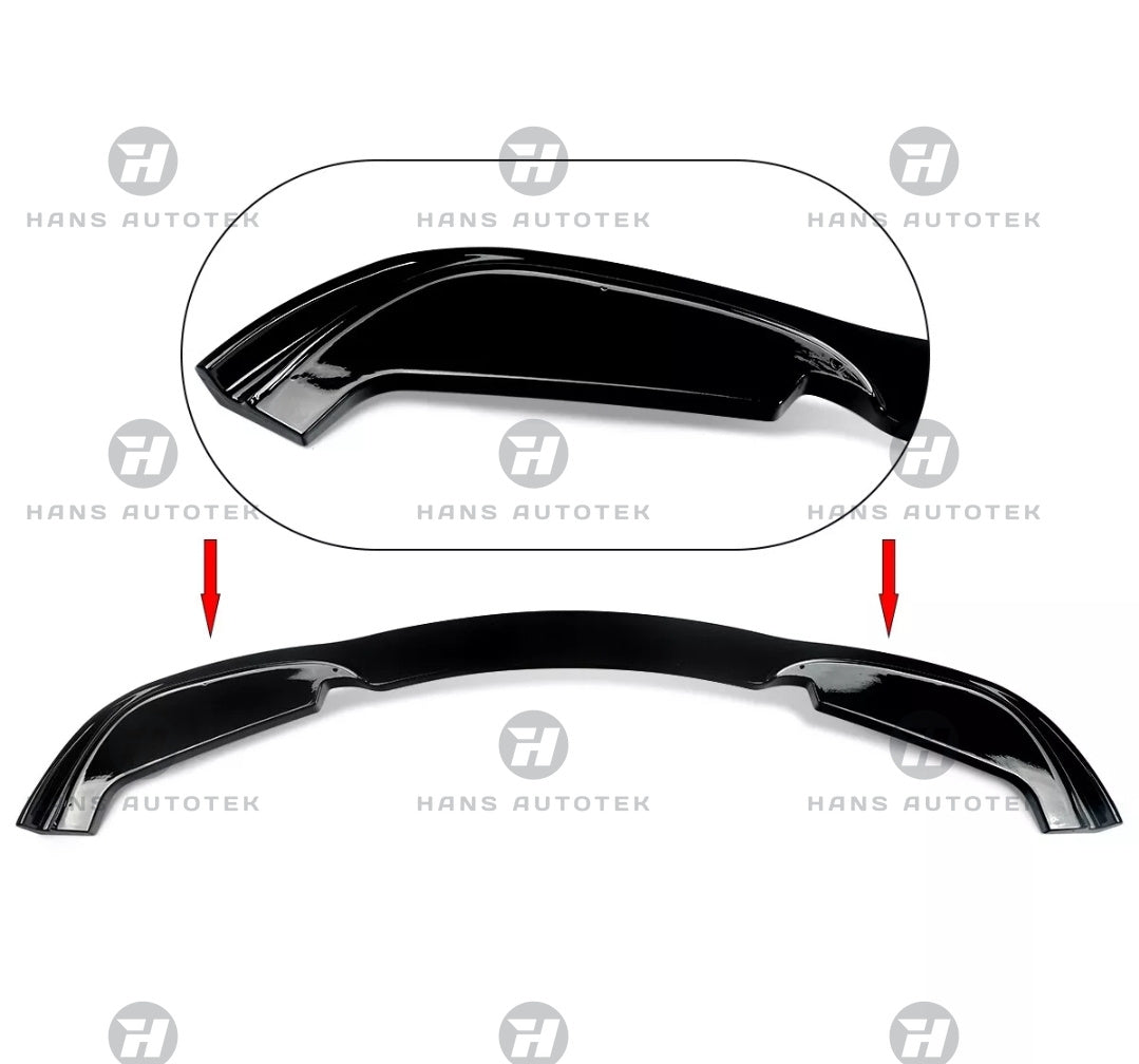 HAMANN STYLE GLOSS BLACK FRONT LIP SPLITTER FOR BMW E46 M3