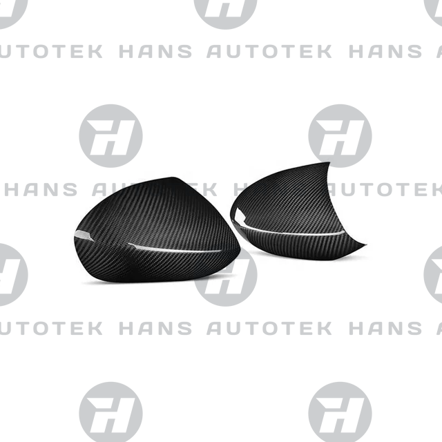 FULL DRY CARBON FIBER MIRROR REPLACEMENT CAPS for BMW M3 E92 E90 E93 1M COUPE