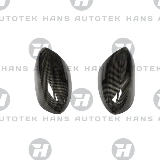 FULL DRY CARBON FIBER MIRROR REPLACEMENT CAPS for BMW M3 E92 E90 E93 1M COUPE