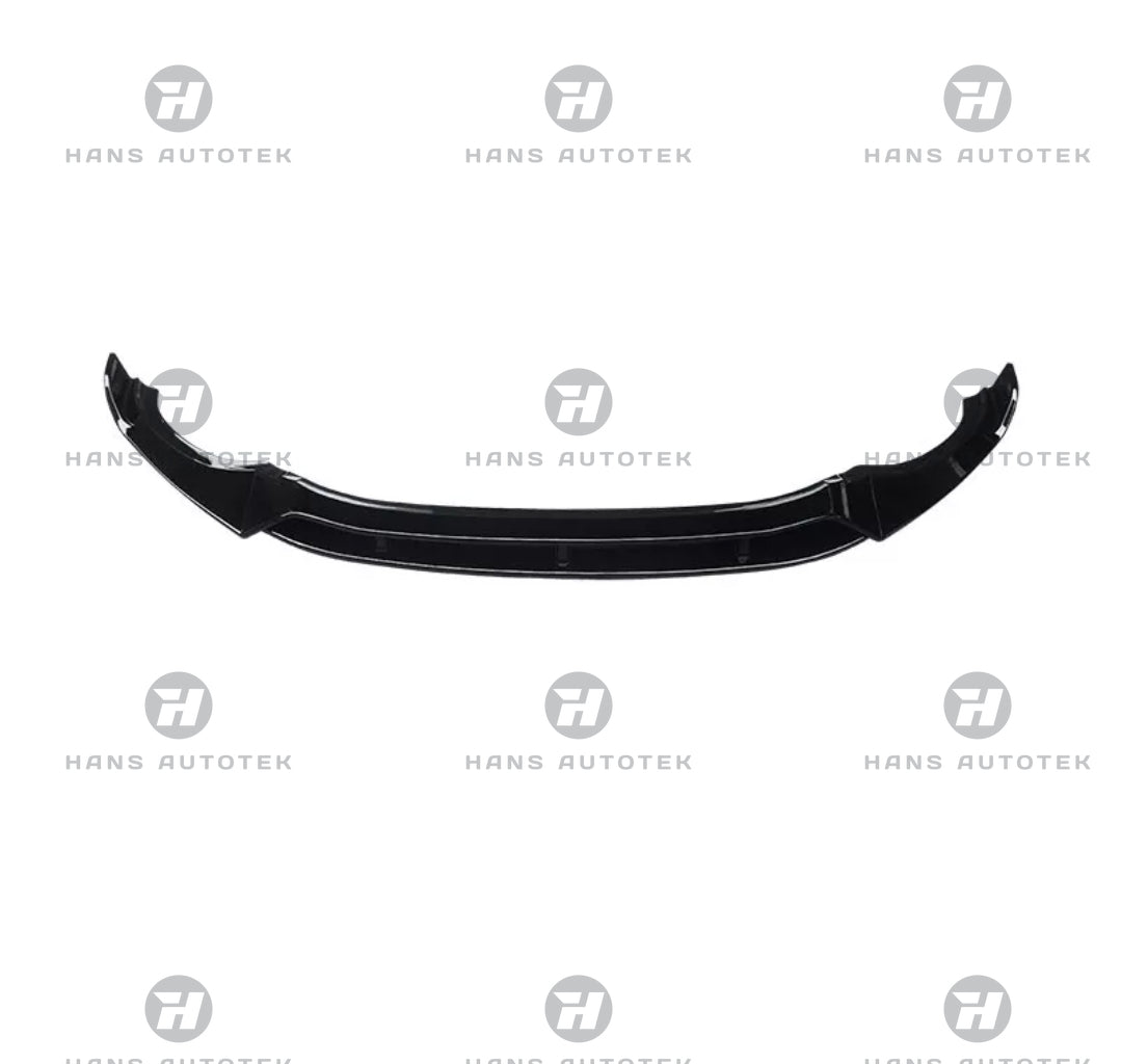 GLOSS BLACK W STYLE FRONT LIP SPLITTERS FOR BMW X3 G01 X4 G02 PRE LCI ( 17- 21 )