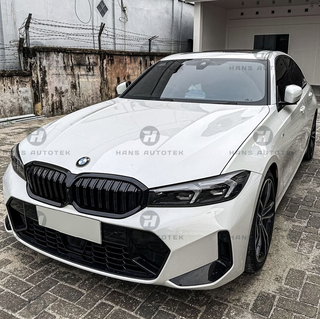 Gloss Black MP Style Grill FOR BMW 3 Series G20 G21 LCI Sedan Wagon MSport 2022+