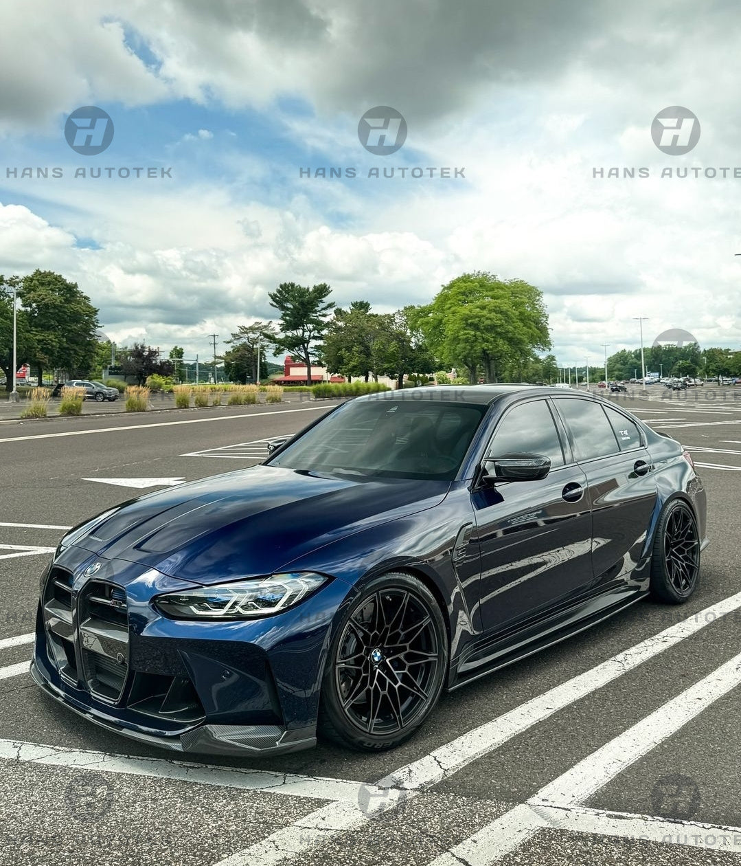 MP Style Full Carbon Fibre Side Fender Trim Vent Replacement FOR BMW G80 G81 M3