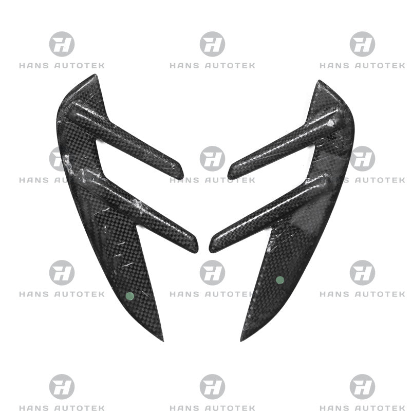 MP Style Full Carbon Fibre Side Fender Trim Vent ADD ON cover FOR BMW G80 G81 M3