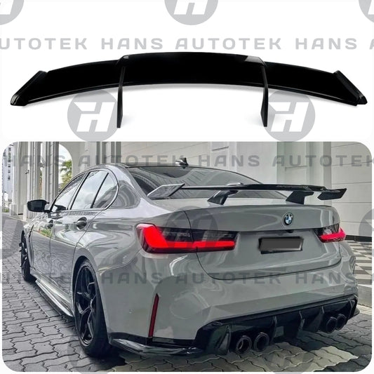 M-Performance Style Gloss Black Rear Wing Spoiler FOR BMW M3 M4 G80 G82 G83