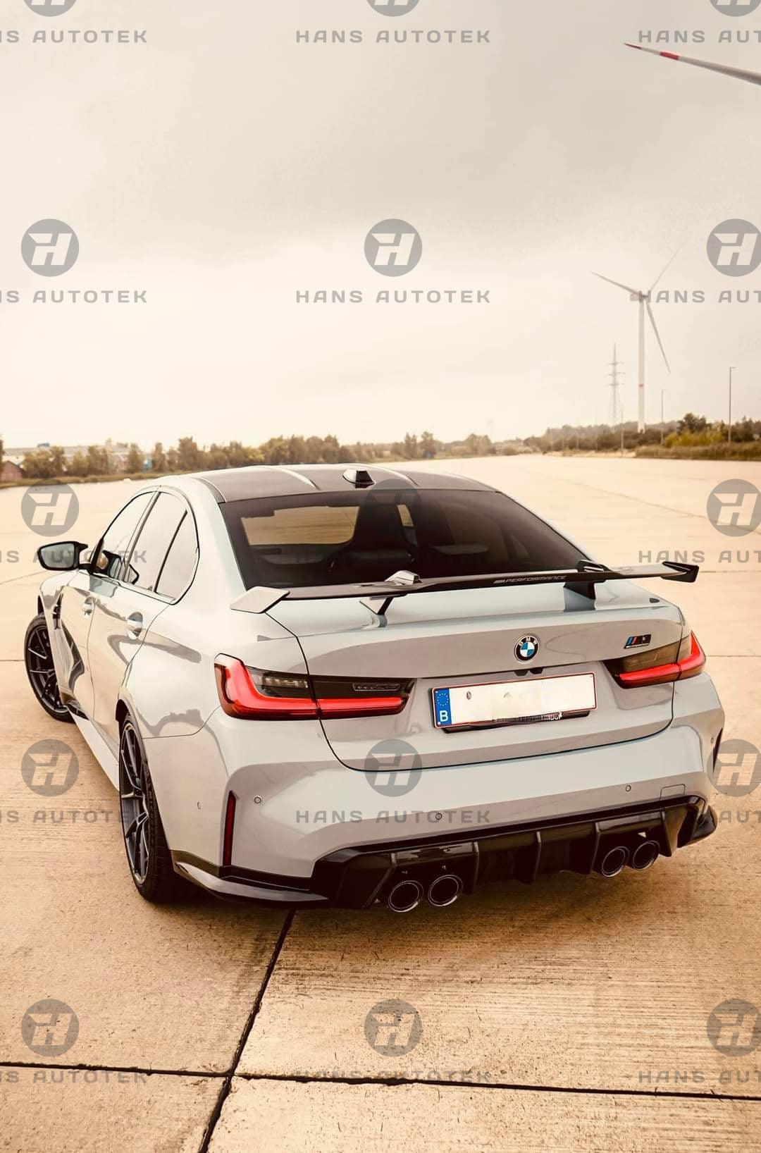 M Performance Style Full Dry Carbon Fibre Rear Spoiler Wing FOR BMW M3 G80 M4 G82 G83