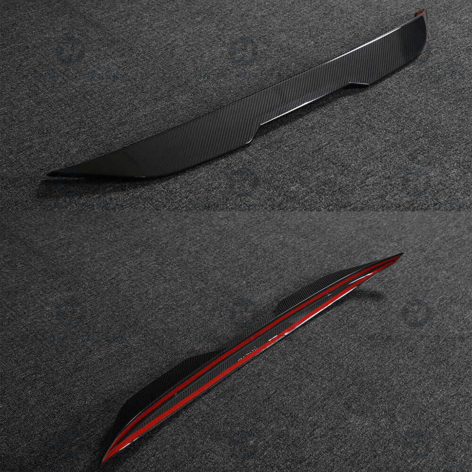 MP STYLE REAL CARBON FIBER REAR TRUNK SPOILER FOR BMW M2 G87 & 2 SERIES G42 COUPE