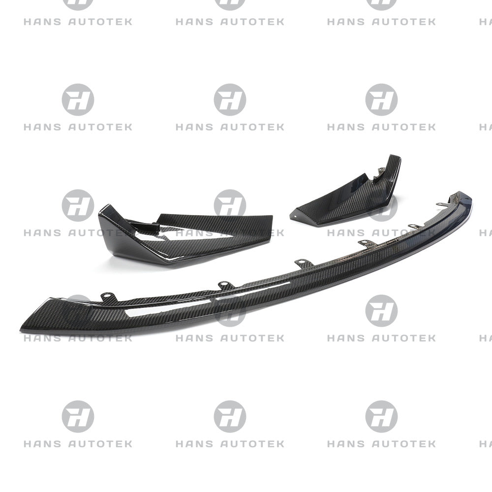 FULL DRY CARBON FIBER CSL STYLE FRONT LIP FOR BMW M3 M4 G80 G82 G83 ( 2020-Up )