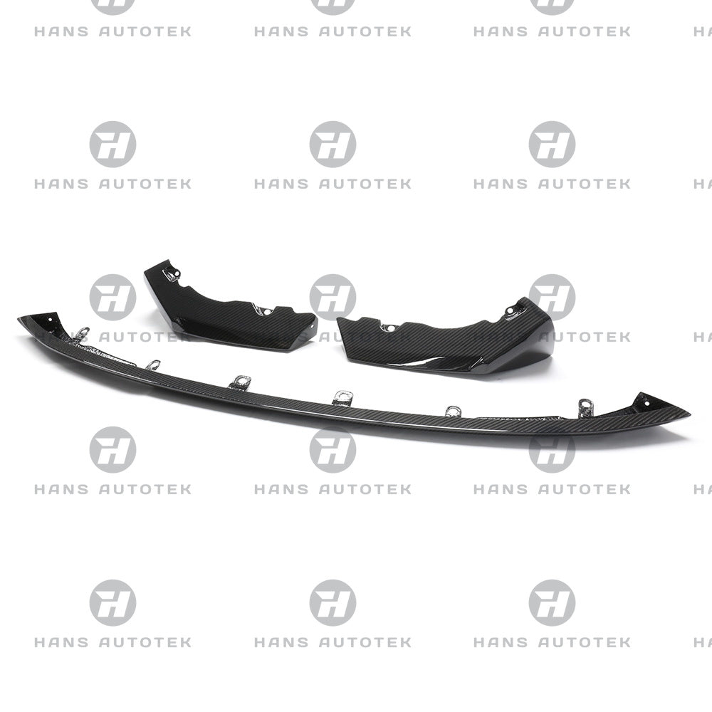 FULL DRY CARBON FIBER CSL STYLE FRONT LIP FOR BMW M3 M4 G80 G82 G83 ( 2020-Up )