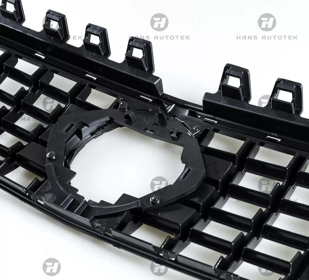 AMG GT Style Chrome Black Bumper Front Grill for Mercedes CLA W118 CLA35 (18-23)