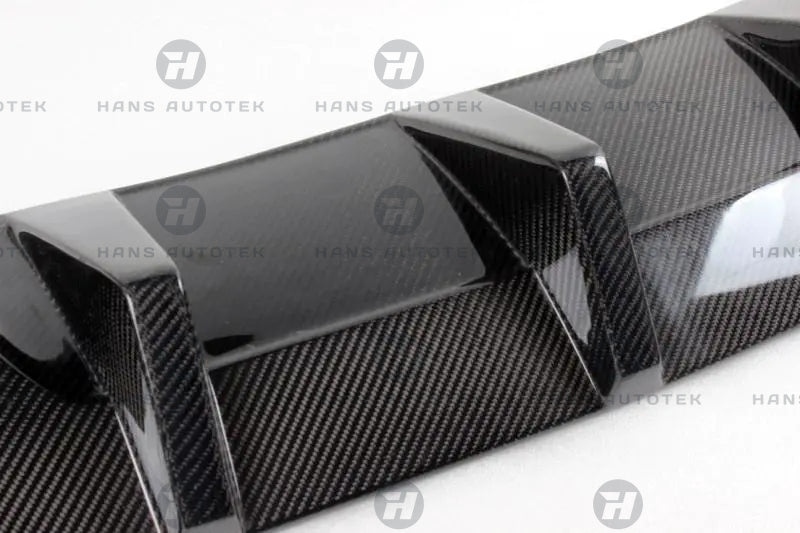 REAL CARBON FIBER REAR DIFFUSER BUMPER FOR MERCEDES C63 W204 FL ( 2011-2014)