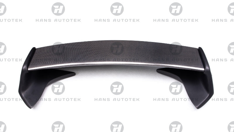 REAL CARBON FIBER STREET H STYLE REAR TRUNK WING FOR TOYOTA SUPRA MK5 A90 GR GTS