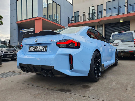 M PERFORMANCE STYLE FULL CARBON FIBER REAR DIFFUSER FOR BMW M2 G87 ( 2022 +)